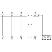 Phoenix Contact - Übergabemodul Passivmodul UMK-RJ45/S/8PTDA verbind.RJ45-Buchse