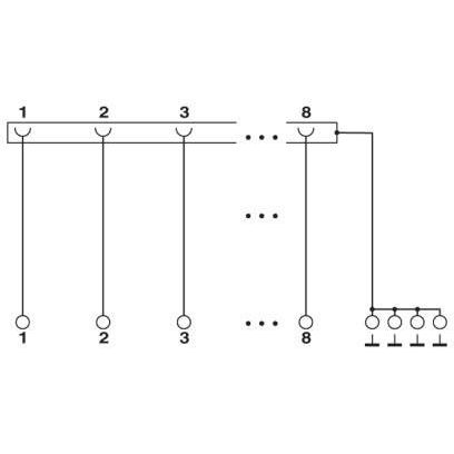 Phoenix Contact - Übergabemodul Passivmodul UMK-RJ45/S/8PTDA verbind.RJ45-Buchse