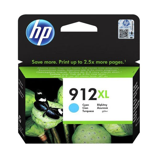 HP - Verbrauchsmaterial für Telefax/Drucker/MFC Tintenpatrone 912XL/3YL81AE cy cyan