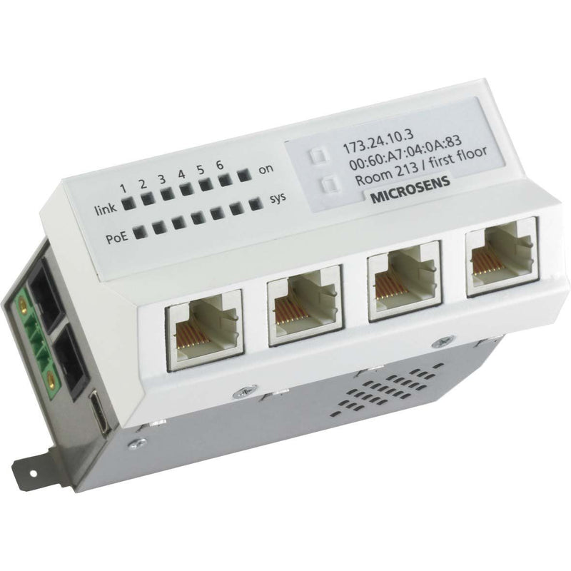 Microsens - Netzwerk Switch Installations-Switch MS440201M-G6+ Gigabit-Ethernet