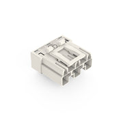 WAGO - Leiterplattensteckverbinder Stecker für Leiterplatten 770-833/011-000 3-polig,weiß − 100 Stück
