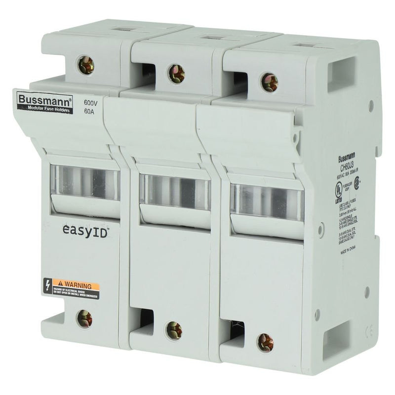 Eaton - Halter für zylindrische Sicherung Sicherungshalter CH60J3 60 A, AC 600 V − 2 Stück