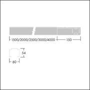 Thorn - Mechanisches Zubehör/Ersatzteile für Leuchten Tragschiene CONTUS T L3000 WH 3,0m, ws