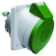 Bals Elektrotech - CEE-Anbausteckdose (IEC 60309) Anbausteckdose geneigt 16A 12746 5p >50V 10h IP44