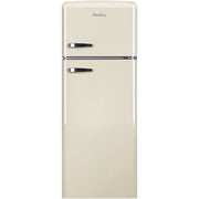 Amica - Kühl-/Gefrierkombination Kühl/Gefrierkombi DTR 374 190 B RETRODESIGN