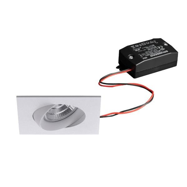 Brumberg Leuchten - Downlight/Strahler/Flutlicht LED-Einbaustrahler 230V 38287173 3000K