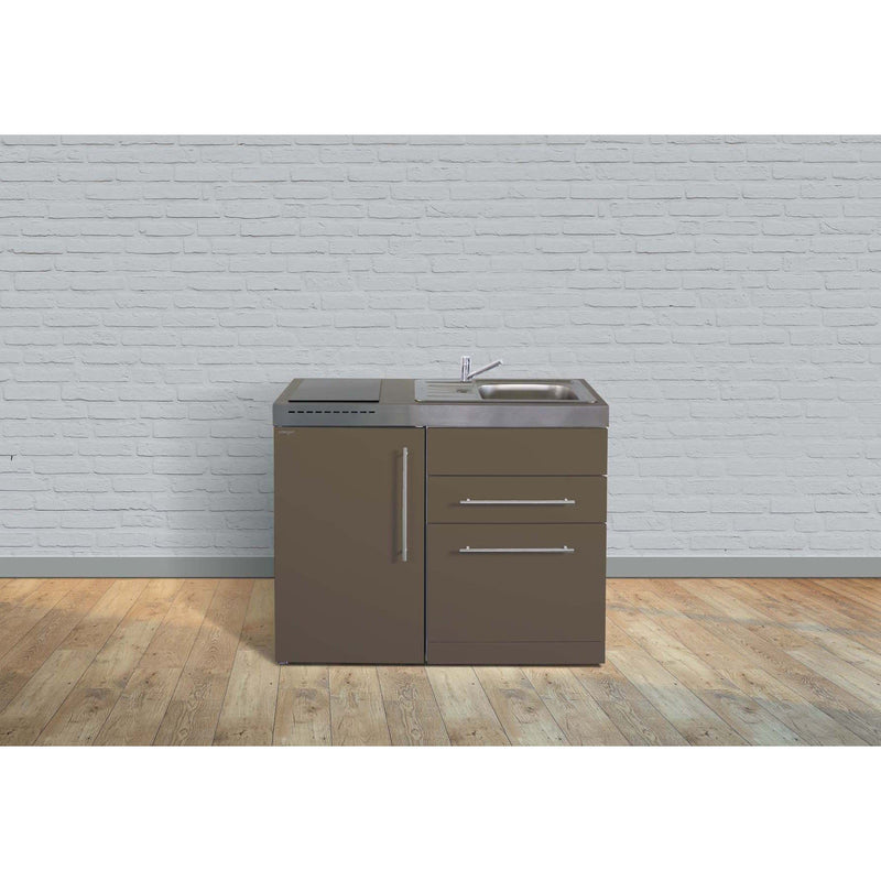 Stengel - Mini-Küche Miniküche Premiumline MPGSMM110GSIKFliBre Mokka metallic