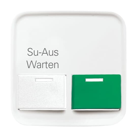 Busch-Jaeger - Zentralelement Klinikinstallation Zentralscheibe alpinweiß 2548-642 BD-214-101 Licht-Ton-Rufsysteme