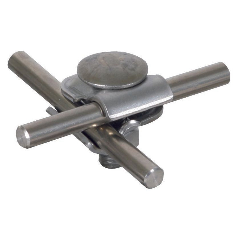 DEHN - Verbinder für Blitzschutz MMV-Klemme MMVK 6.8 FRM10X35V2A NIRO f. Rd 6-8mm