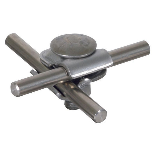 DEHN - Verbinder für Blitzschutz MMV-Klemme MMVK 6.8 FRM10X35V2A NIRO f. Rd 6-8mm