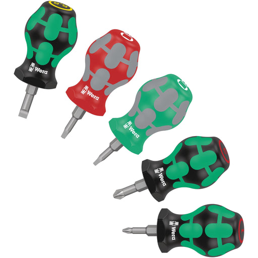 Wera - Schraubendreherset Schraubendrehersatz 05008872001 Stubby Set 3
