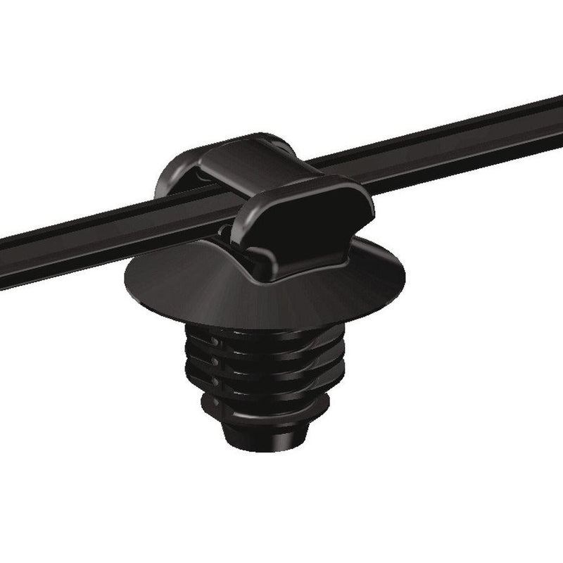 HellermannTyton - Kabelbinder Befestigungbinder T50RFT8GSD 2-teilig − 3000 Stück