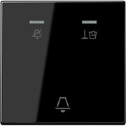 Jung - Abdeckung/Bedienelement für Installationsschalterprogramme Hotelwippe Außenstelle LS CU KO5 M SW Nicht stören+Klingel