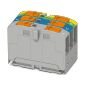 Phoenix Contact - Durchgangs-Reihenklemme Verteilerblock PTVFIX 2,5-L/N/GNYE