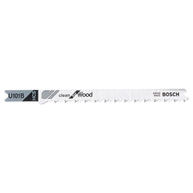 Bosch - Stichsägeblatt U 101 B 2608630565 Clean for Wood − 3 Packung
