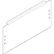 ABN - Montageplatte für Verteilergehäuse Montageplatte FM11N 200x100mm 1FB/1RE