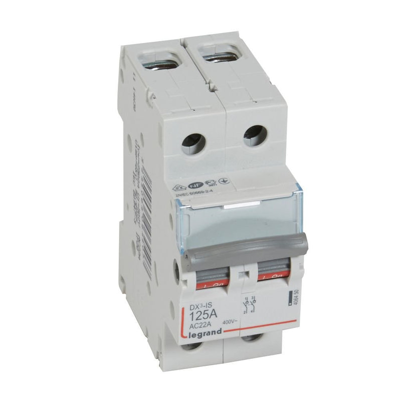 Legrand - Lasttrennschalter Reiheneinbauschalter Legrand 406450 Aus 2P 125A