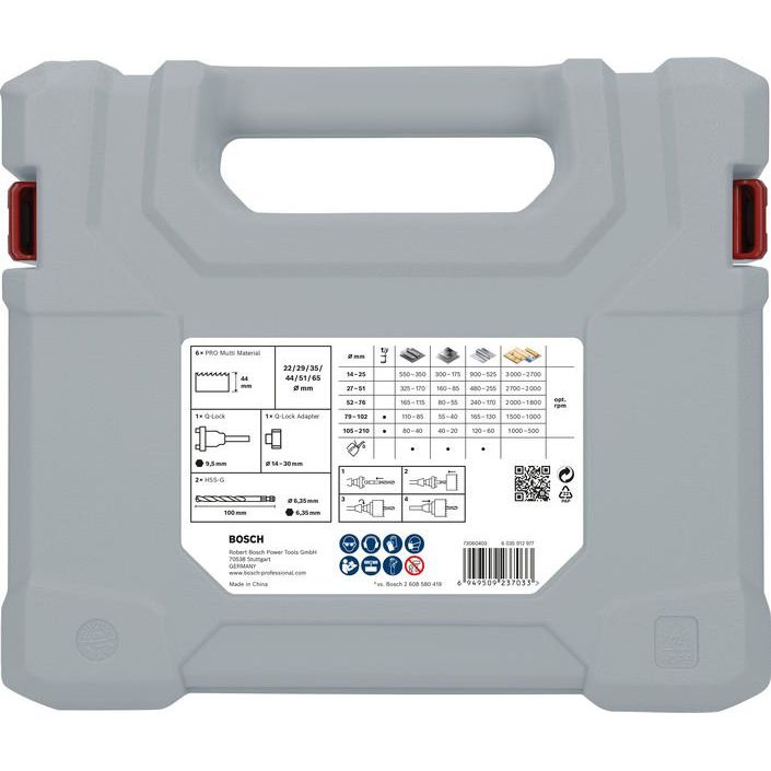 Bosch - Lochsäge PRO Multi Material 2608901551VE(10) Lochsäge Q-Lock
