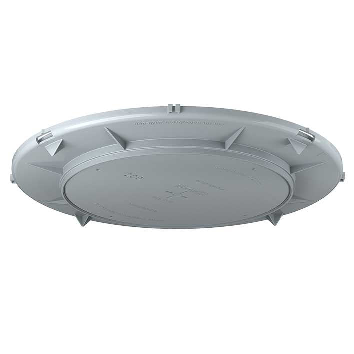 Kaiser - Zubehör/Ersatzteile für Leuchteneinbaugehäuse Frontteil HaloX 250 1283-03 Einbaudurchm. 200mm