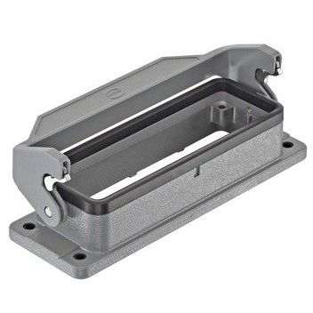 Harting - Gehäuse für Rechtecksteckverbinder Anbaugehäuse Baugröße: 24B 09300241307 niedrige Bauform