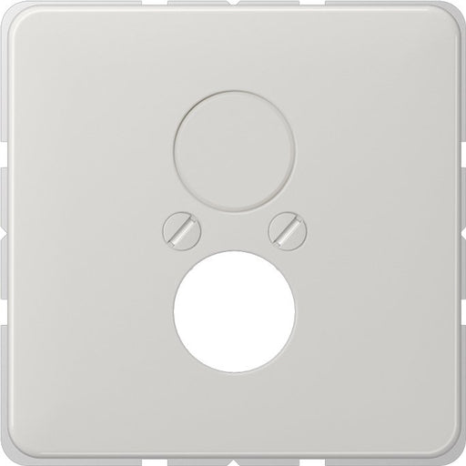 Jung - Einsatz/Abdeckung für Kommunikationstechnik Abdeckung lgr CD 562 LG für 2 Kleinst.Dosen