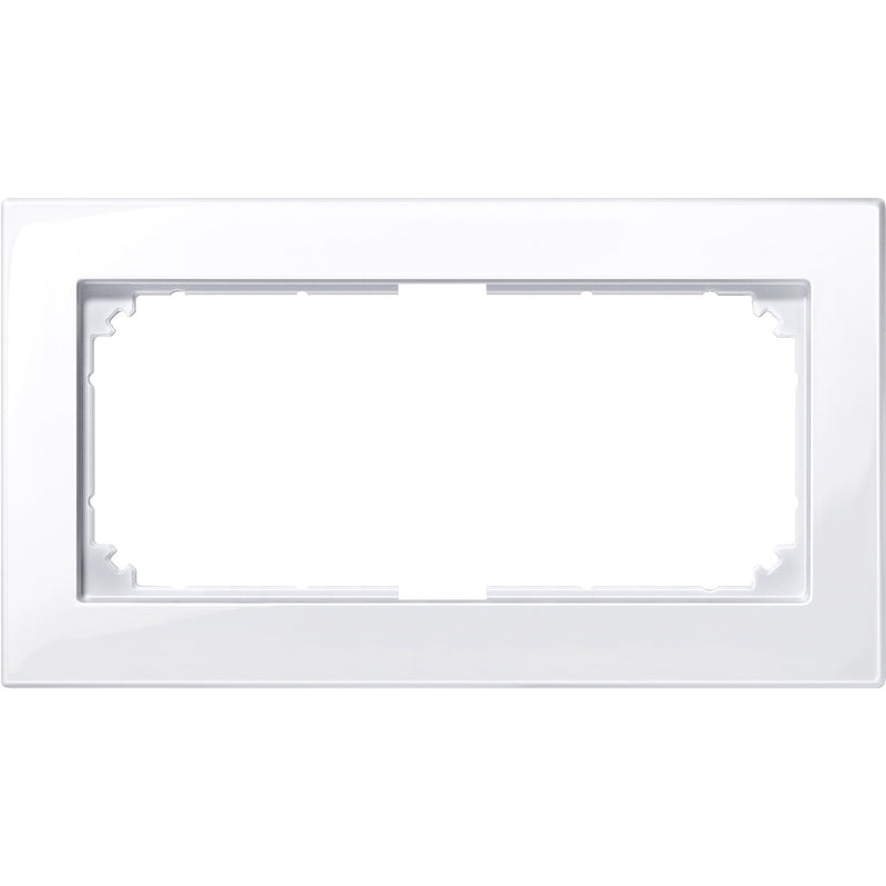 Merten - Abdeckrahmen M-PLAN-Rahmen 2f. aws 515825 ohne Mittelsteg