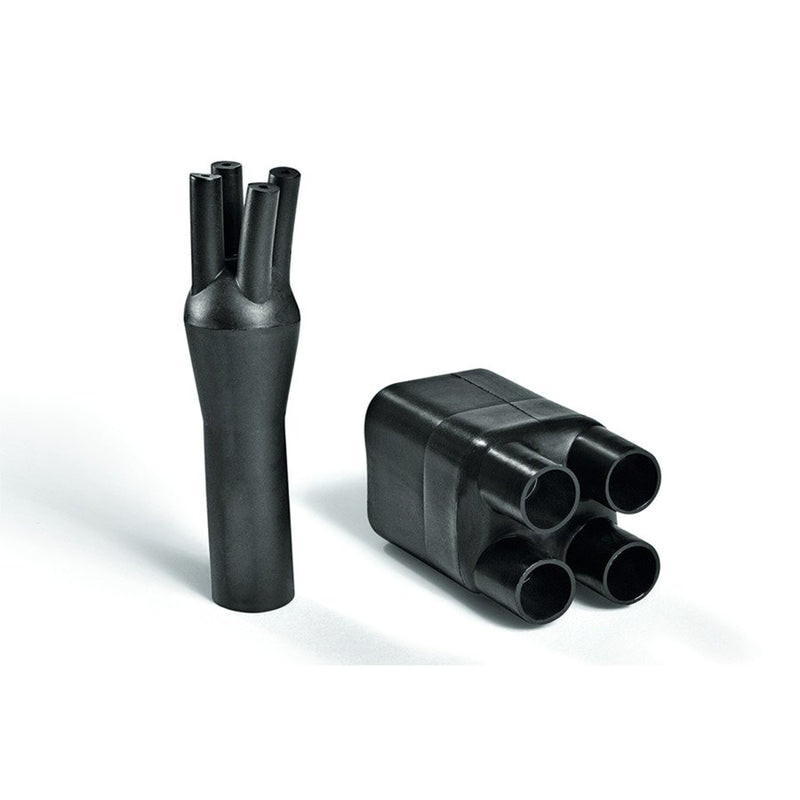 HellermannTyton - Aufteilkappe Warmschrumpfteil 413-1-G PO-X BK 4- Fingerstück