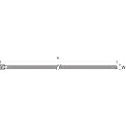 HellermannTyton - Kabelbinder LR55R-PA66-NA-Q1 4,8x196 natur − 1000 Stück