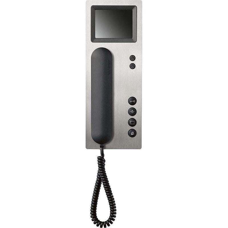 Siedle&Söhne - Innenstation für Türkommunikation Bus-Telefon Standard BTSV 850-03 WH/S m.Farbmonitor ws hgl