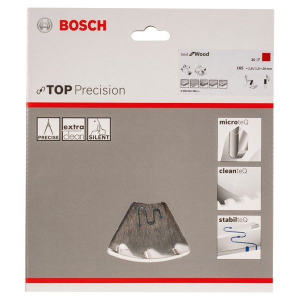 Bosch - Kreissägeblatt Top 2608642385 Precision Best for