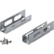 Goobay - Zubehör/Ersatzteile für Unterhaltungselektronik Festplatten-Einbaurahmen 93034 3,5"" auf 5,25" grau
