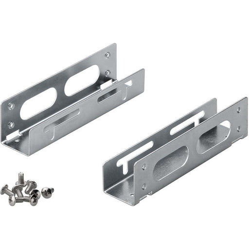 Goobay - Zubehör/Ersatzteile für Unterhaltungselektronik Festplatten-Einbaurahmen 93034 3,5"" auf 5,25" grau
