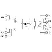 Phoenix Contact - Optokoppler Solid-State-Relaismodul PLC-OSC-24 #2904631 PLC-INTERFACE