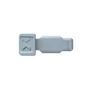 Knipex - Dekorelement für Abdeckungen ColorCode Clips 00 61 10 CS (VE10) Grau (10 Stk)