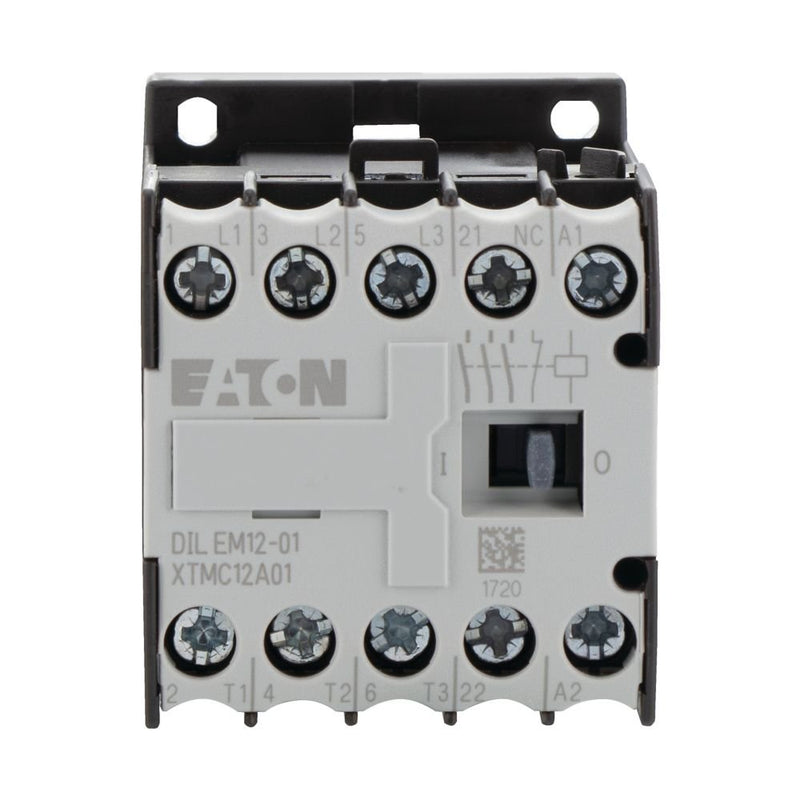 Eaton - Leistungsschütz zum Schalten von Wechselstrom Leistungsschütz DILEM12-01 #127095 (24V50/60HZ)