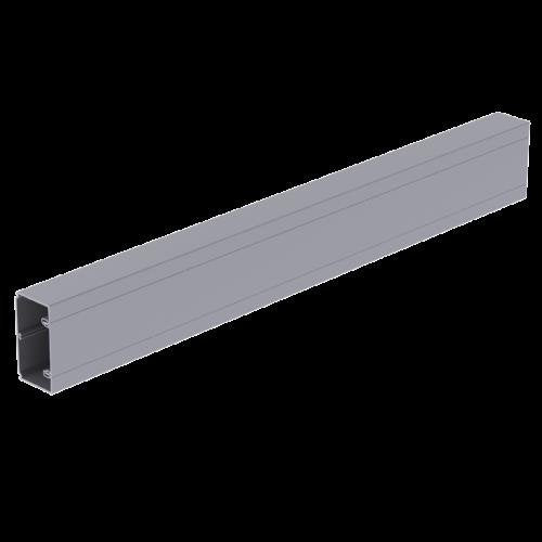 Unex - Geräteeinbaukanal Brüstungskanal 93032-03 70x130, alu-farben − 4 Meter