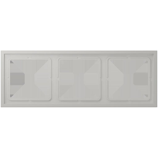Jung - Abdeckrahmen Rahmen 3-fach LCZ 983 BF 205 gris clair 31