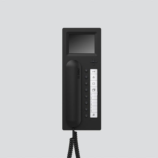 Siedle&Söhne - Innenstation für Türkommunikation Haustelefon AHT 870-0 S Access, schwarz