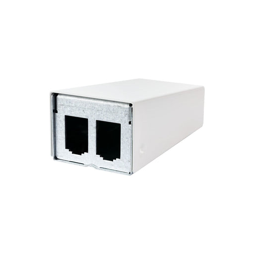 Metz Connect - Frontpanel/Patchpanel leer (Schaltschrank) AP-Gehäuse 130861-0202-E 2 Port, rws