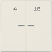 Jung - Abdeckung/Bedienelement für Installationsschalterprogramme Hotelwippe Innenstelle LS RU KO5 M n.stören,Zimmer aufr