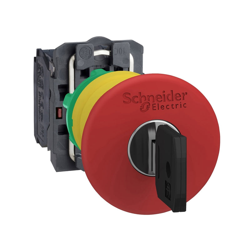 Schneider Electric - NOT-AUS-Taster, Komplettgerät Not-Aus-Taster XB5AS9445 1S 1Ö