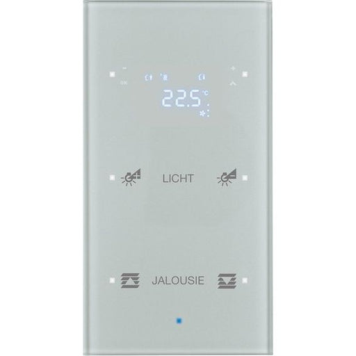 Berker - Bussystem-Tastsensor Glas-Sensor 75642134 mit Raumtemperatur