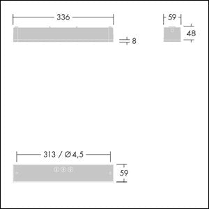 Thorn - Sicherheitsleuchte LED-Notlichtleuchte VOYAGERONE #96631597