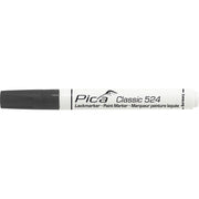 Pica-Marker - Markierungsstift Lack-/Industriemarker 524/46 schwarz − 10 Stück