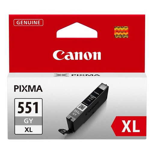 Canon - Verbrauchsmaterial für Telefax/Drucker/MFC Tintenpatrone CLI-551GY XL grau