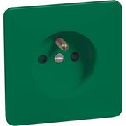 Peha - Schalter-/Steckdosenkombination Steckdose gn Erdungsstift B 80.6671 SI GRÜN 16A 250V 2-pol