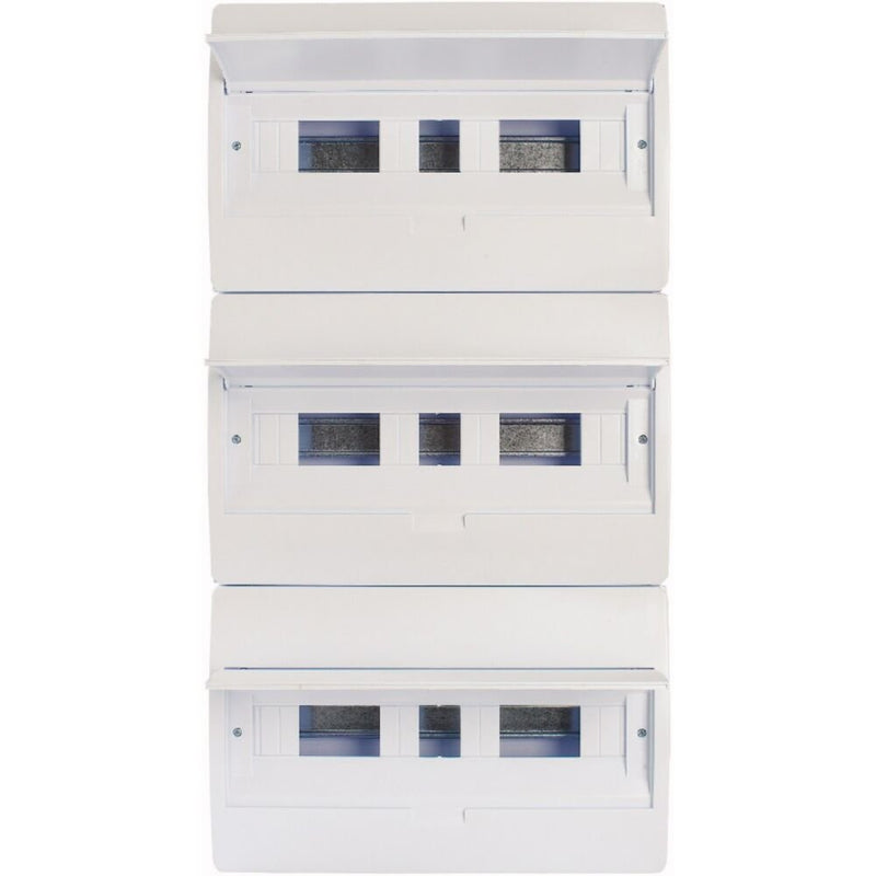 Eaton - Installationskleinverteiler Verteiler BC-O-3/54-TW-ECO AP mit weißer Tür