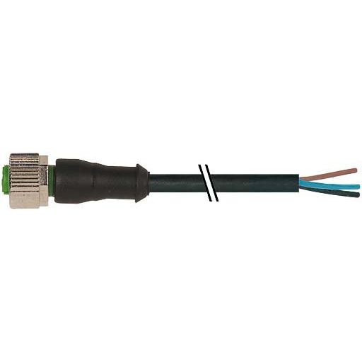 Murrelektronik - Rundsteckverbinder, feldkonfektionierbar (Industriesteckverbinder) Steckverbinder 7000-12221-6141000 m.frei. Leitungsende − 1 Stück