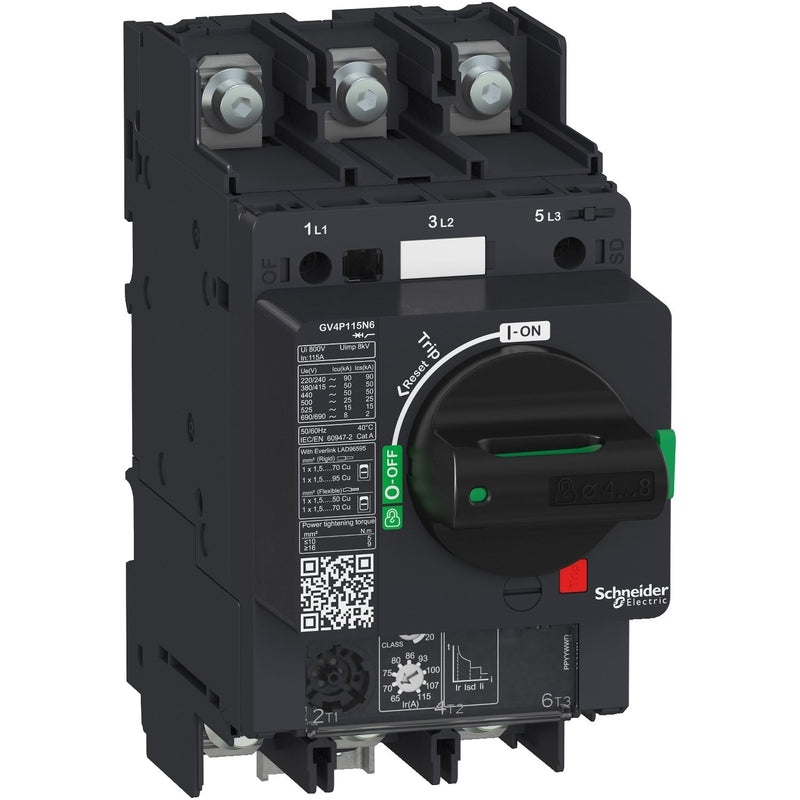 Schneider Electric - Leistungsschalter für Motorschutz Motorschutzschalter GV4P80B6 80A 3P 25kA