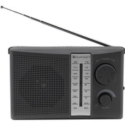 Soundmaster - Radio UKW/MW Kofferradio TR490SW sw Netz/Batteriebetrieb − 2 Stück